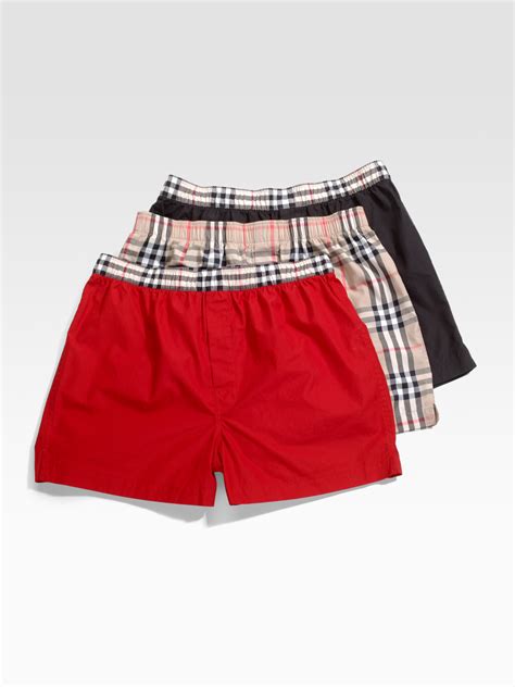 burberry mens boxer shorts|toddler boy burberry shoes.